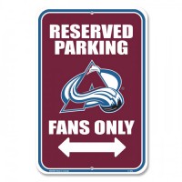 STREET SIGN - PARKING SIGN - NHL - COLORADO AVALANCHE 
